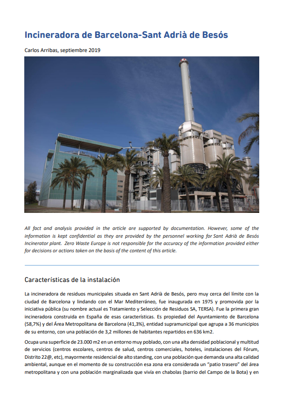 A story of hidden emission: The case of Sant Adrià de Besós Incinerator