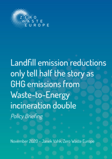 Landfill emission reductions only tell half the story as GHG emissions from Waste-to-Energy incineration double