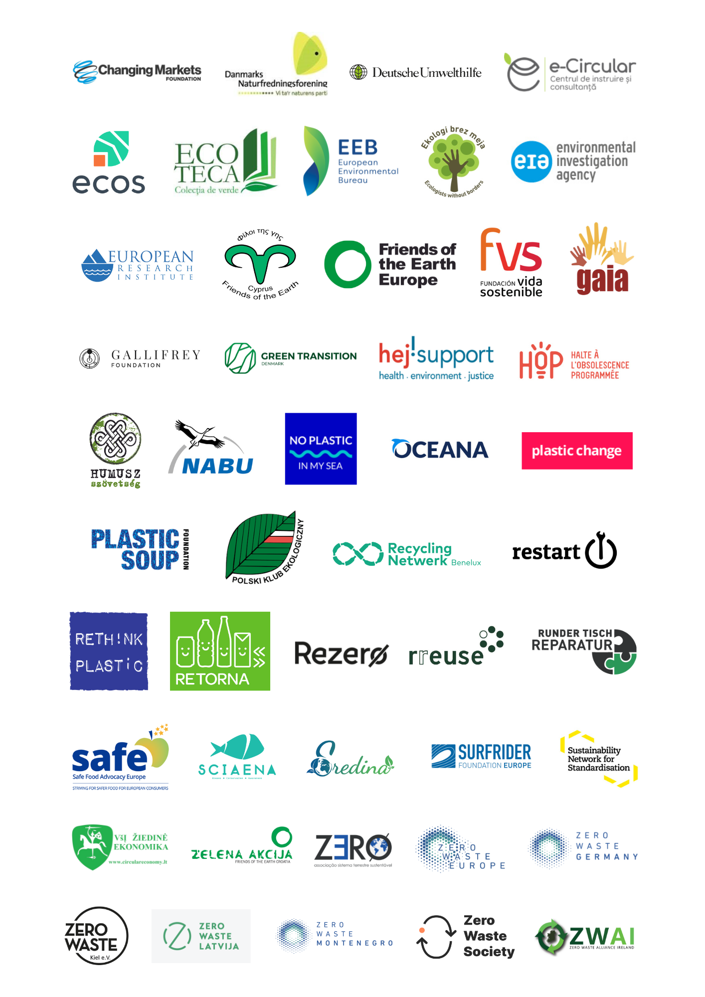 Open letter to the European Commission regarding the revision of the Waste Framework Directive