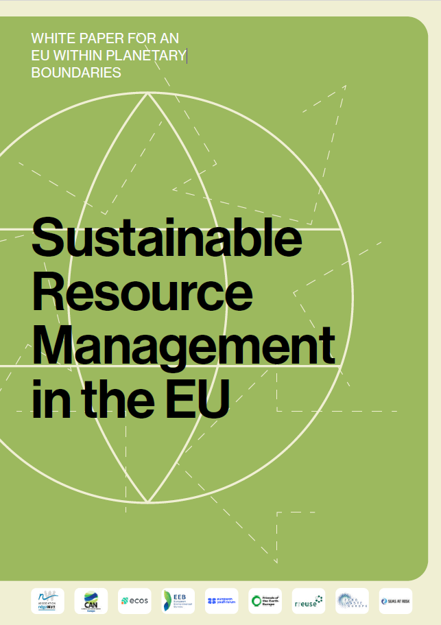 Sustainable resource management in the EU