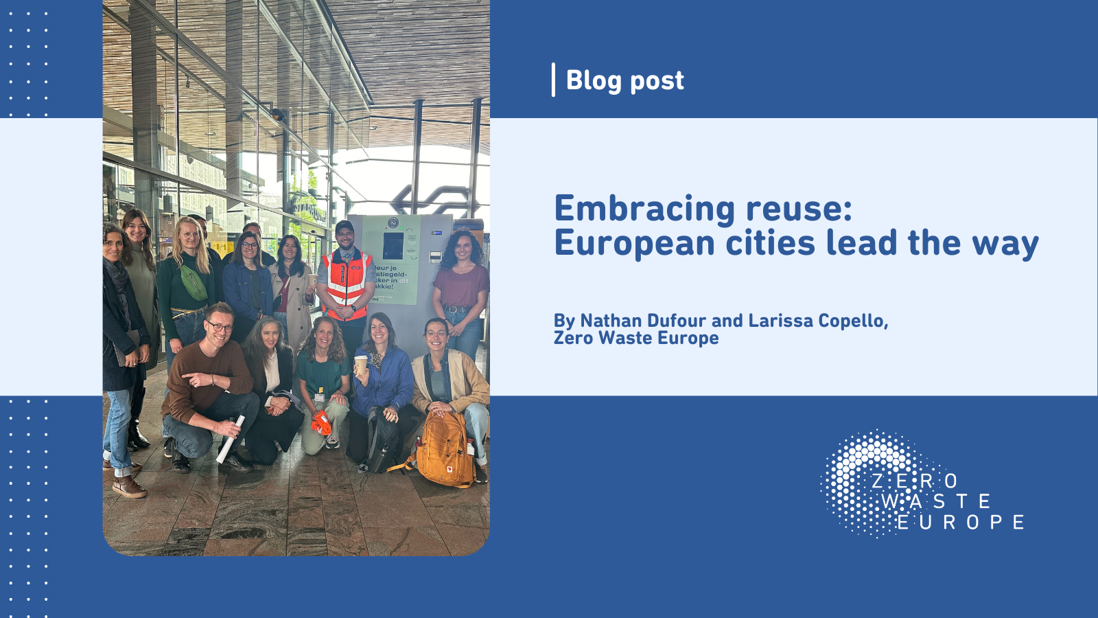 Embracing reuse: European cities lead the way - Zero Waste Europe