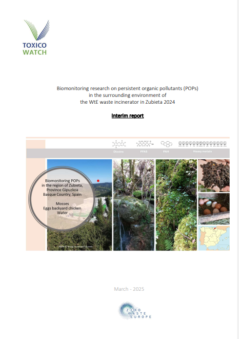 The True Toxic Toll – Biomonitoring report in Zubieta, Spain