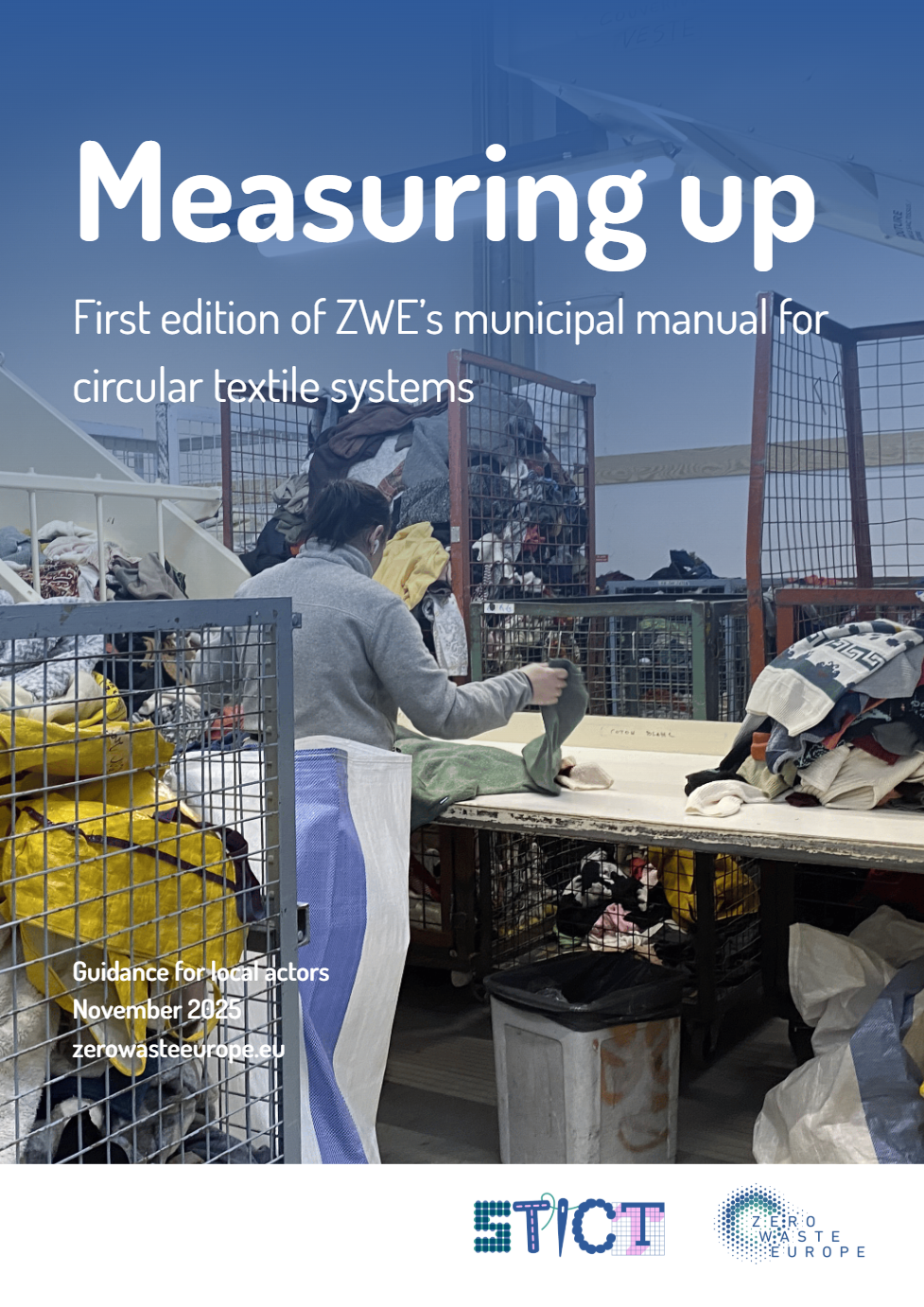 Measuring up – first edition of ZWE’s municipal manual for circular textile systems