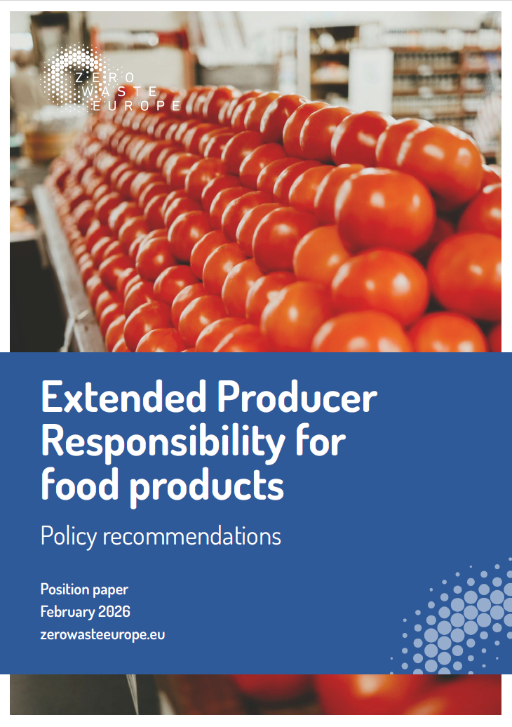 Extended Producer Responsibility for food products – policy recommendations