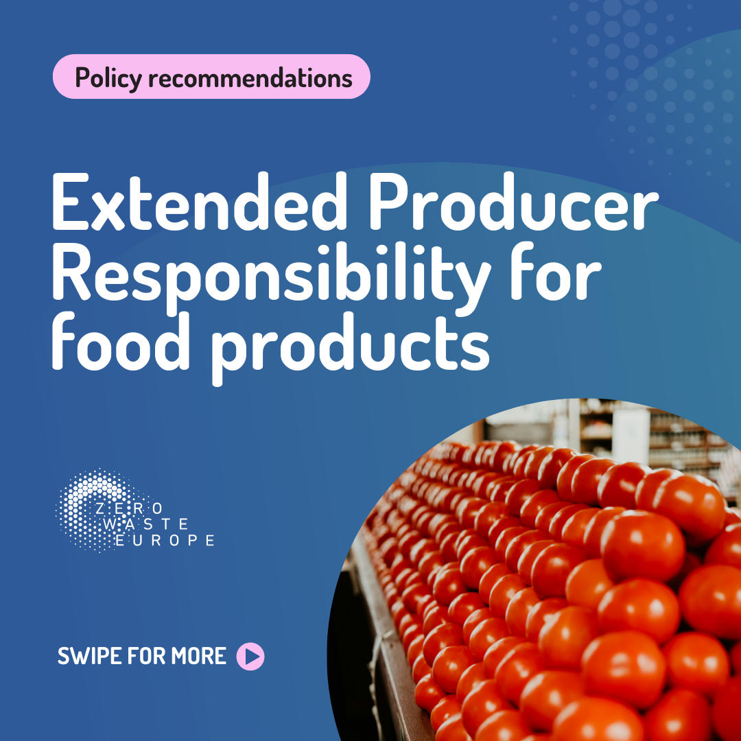 Extended Producer Responsibility for food products - policy ...