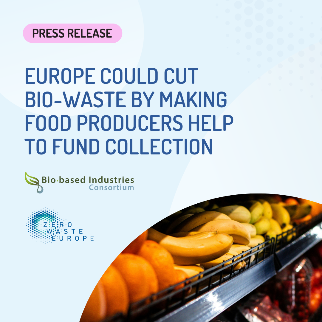 Europe could cut bio-waste by making food producers help to fund collection