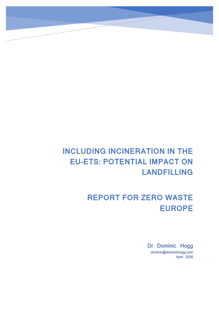 Including incineration in the EU ETS: Assessing potential impacts on landfilling