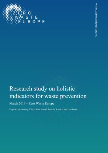 Research study on holistic indicators for waste prevention